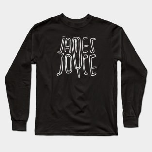 Irish writer, James Joyce Long Sleeve T-Shirt